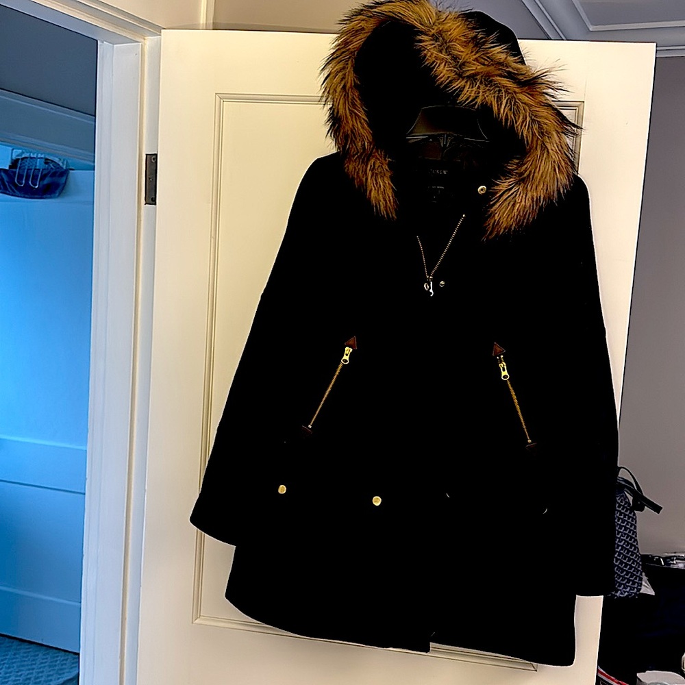 Classic J Crew Italian Wool Coat